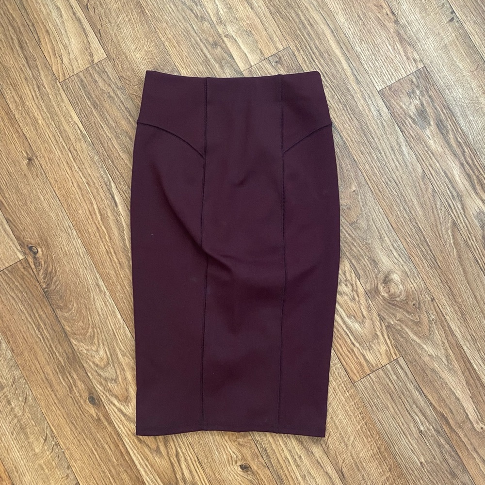 Zara Small Bodycon Midi Skirt Small